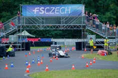 PRz Racing podczas zawodów Formuły Student,