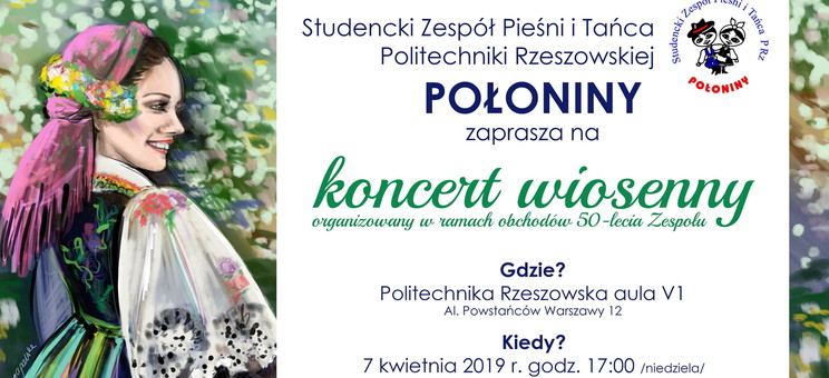 Zapraszamy na koncert wiosenny „POŁONIN