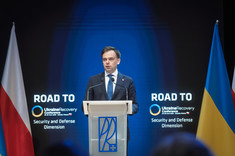 Minister finansów i gospodarki A. Domański,