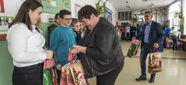 Wizyta w Szkole Podstawowej im. Lotników Polskich w Bezmiechowej