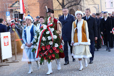 Wieniec od Politechniki Rzeszowskiej z okazji 100. rocznicy Święta Niepodległości