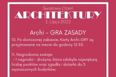 Arch-Gra zasady cz. 2.